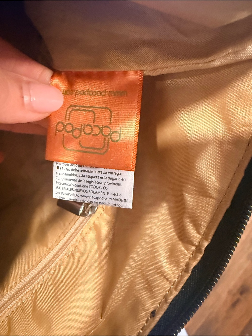 Leather diaper Bag in Dark Brown - pacapod black backpack adjustable EUC - Picture 7 of 7